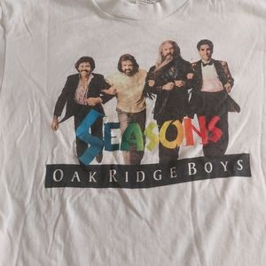 Oak Ridge Boys - Seasons Tour T-Shirt. Never Worn!